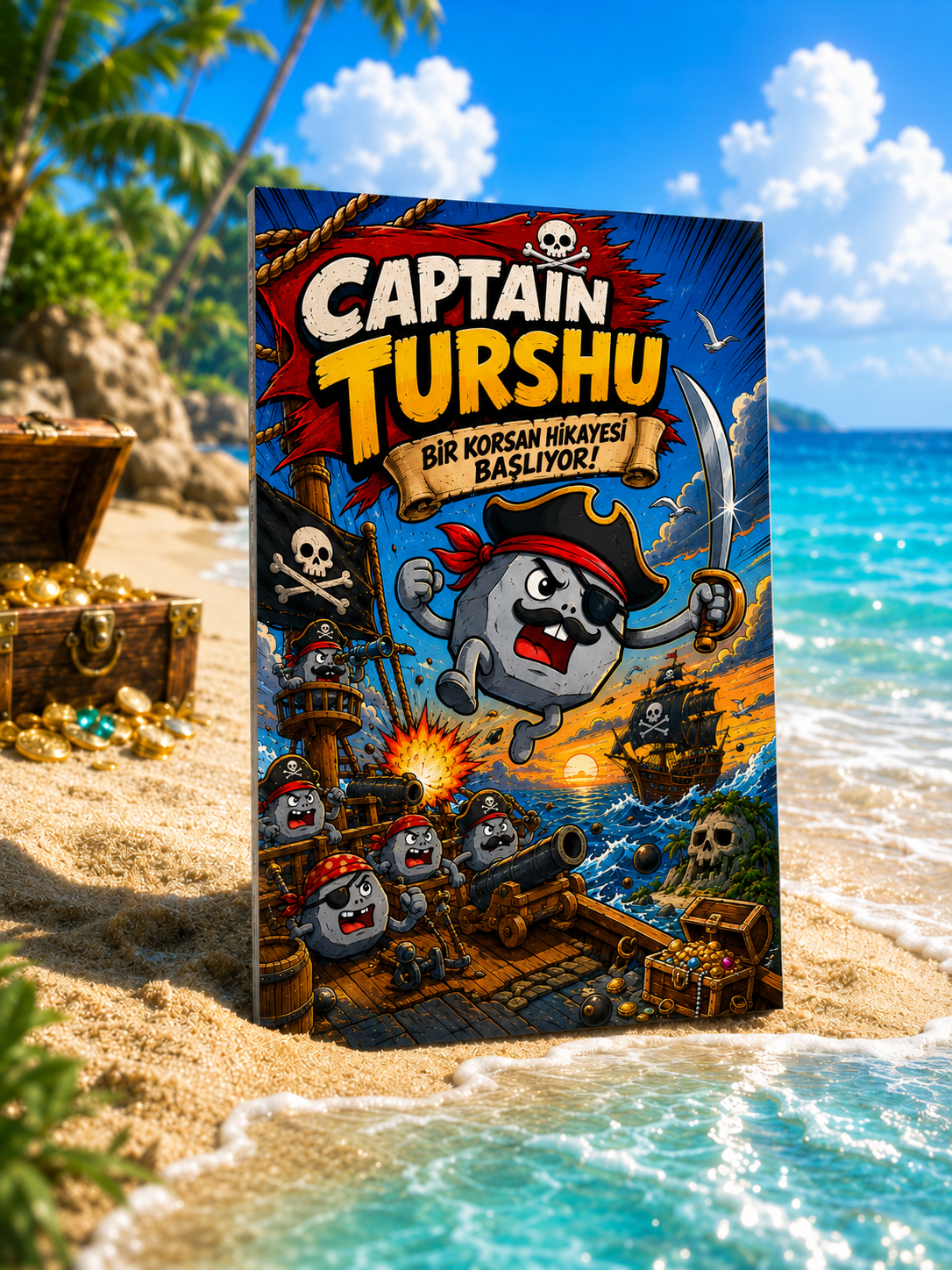 Turshu Games comic book concept artwork